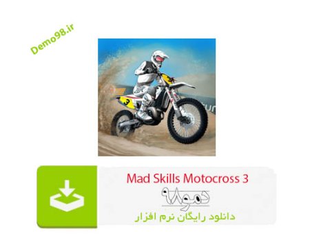 دانلود Mad Skills Motocross 3 v3.1.0 - بازی اندروید موتور کراس 3